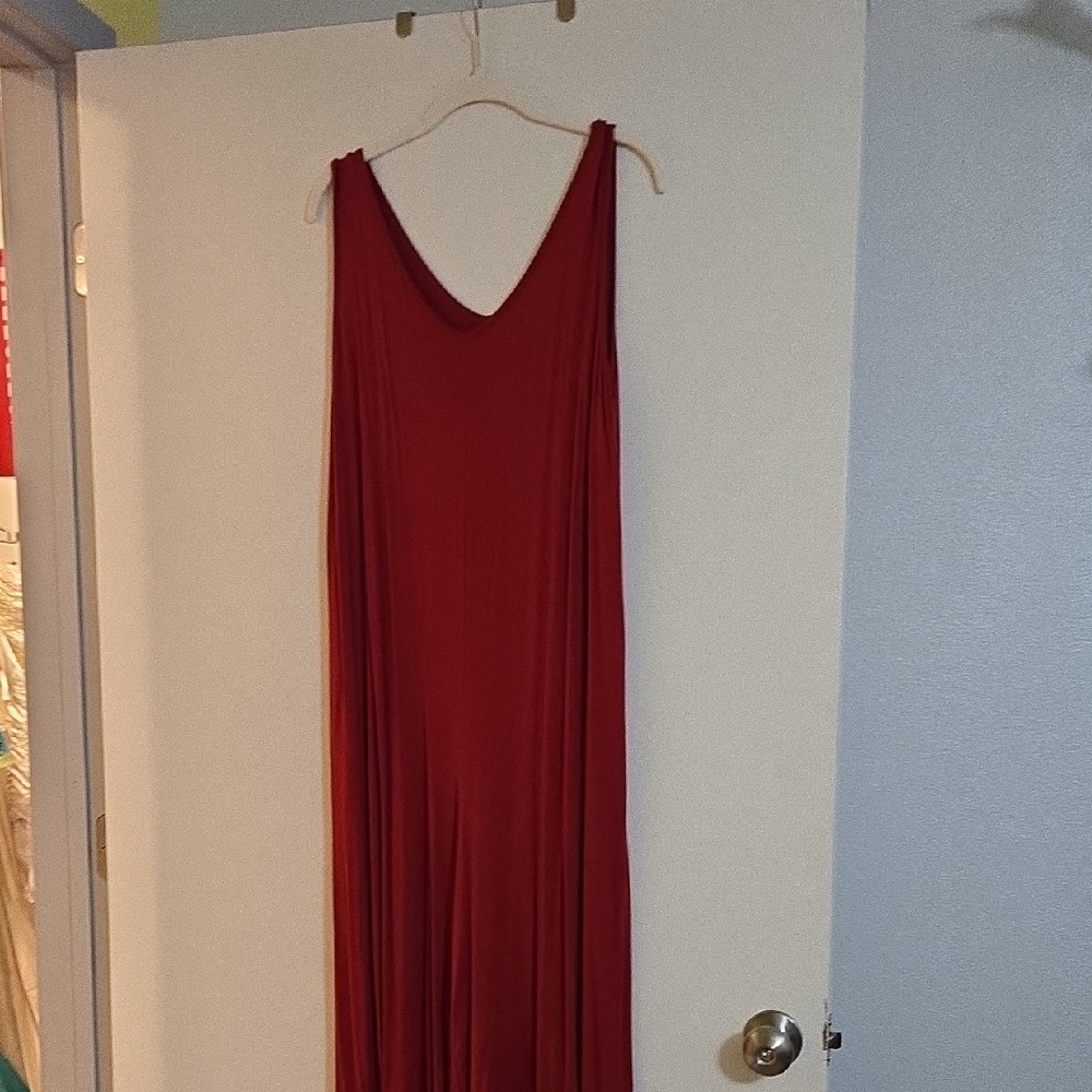 Casual Red Romper